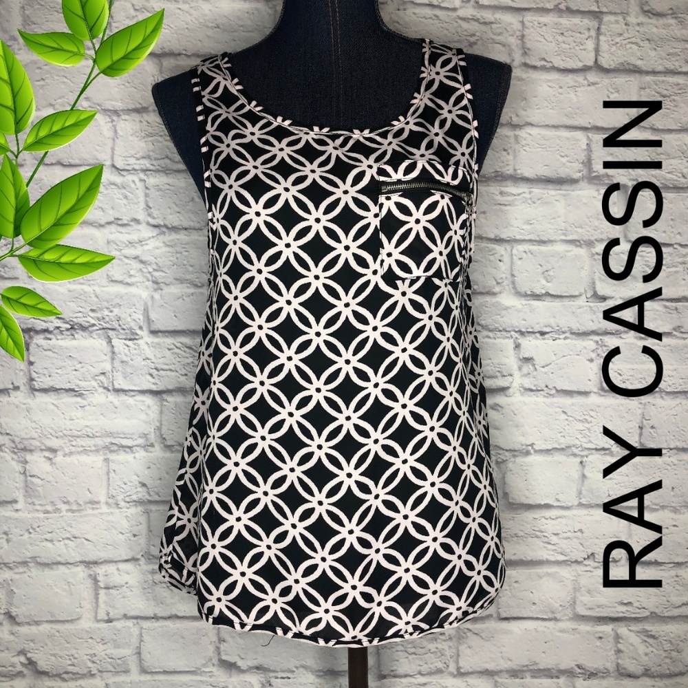 Ray Cassin Sleeveless Top Medium